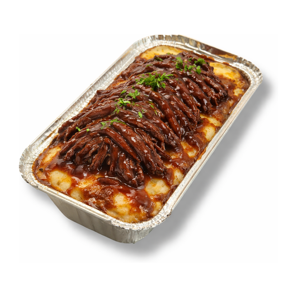 Medium Cheesy Pulled Beef Bbq Baked Rice
