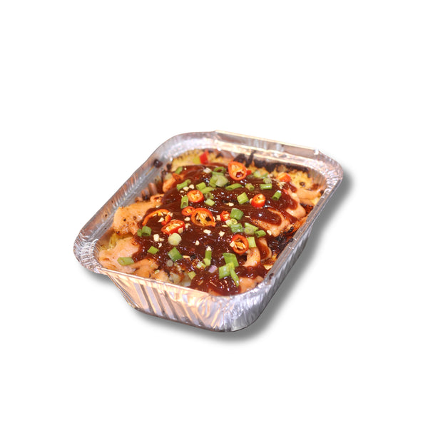 Small Bbq Smoked Salmon Mac & Cheese