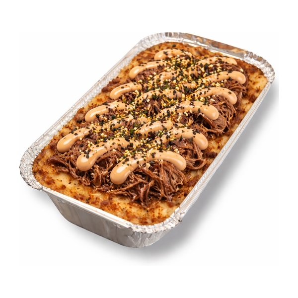 Medium Cheesy Pulled Beef Mentaiko Baked Rice