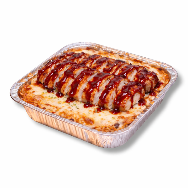 Large Cheesy Chicken Bbq Baked Rice