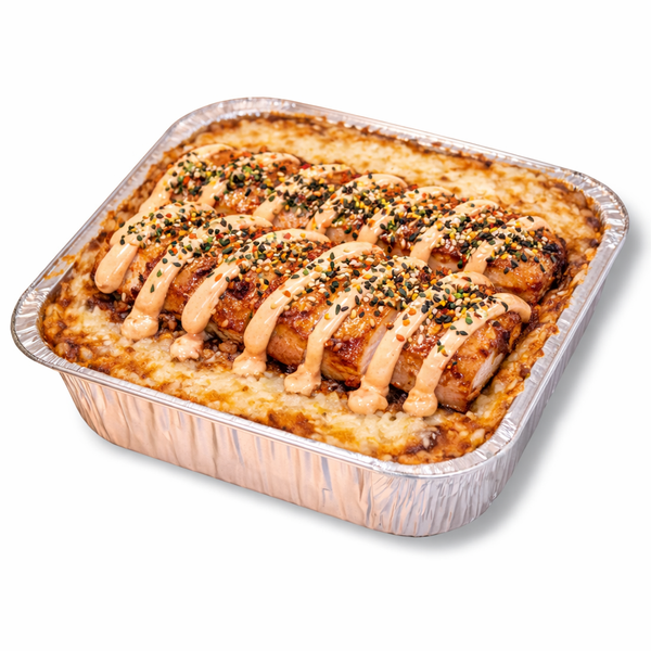 Large Cheesy Chicken Mentaiko Baked Rice