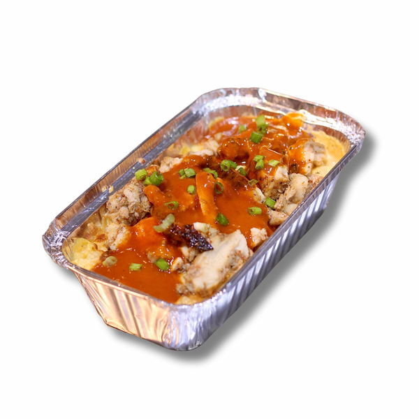 Medium Korean Chicken Mac & Cheese