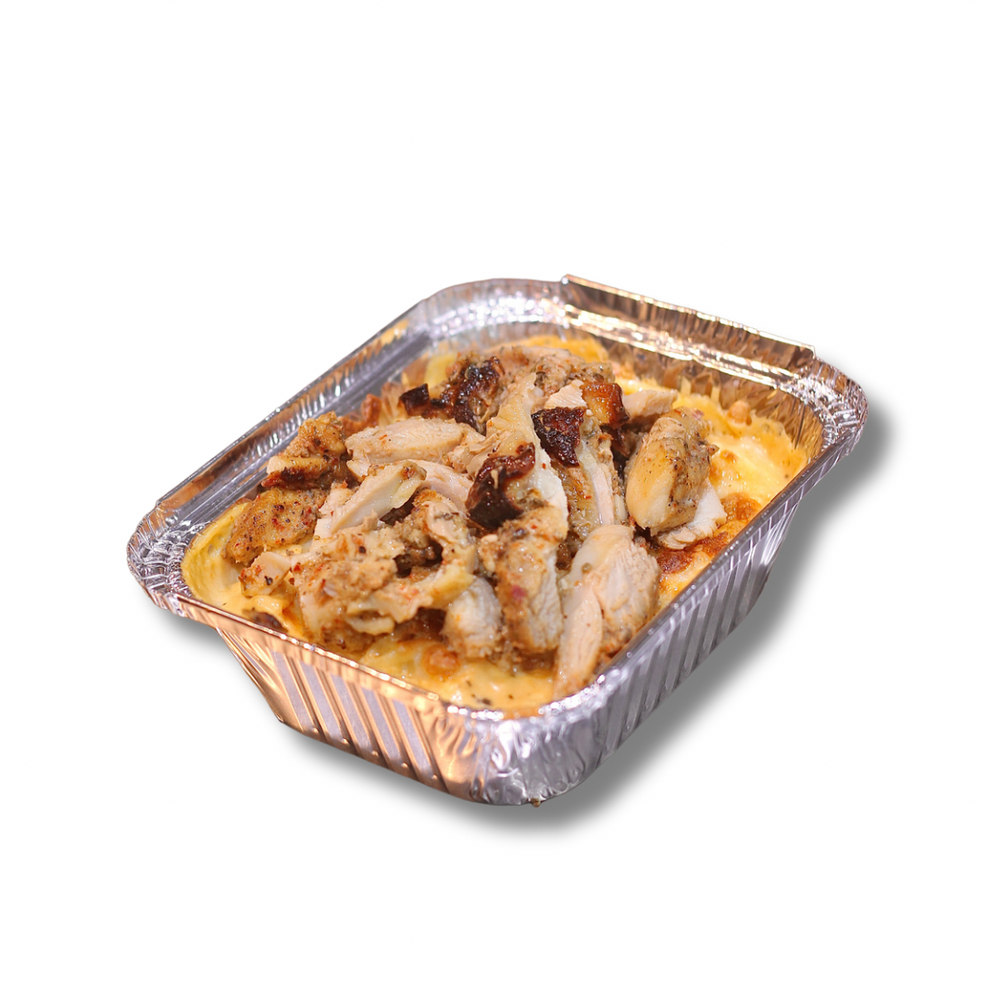 Small Oven Baked Chicken Mac & Cheese